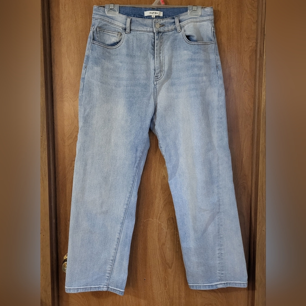 Simple Retro Women's Jeans